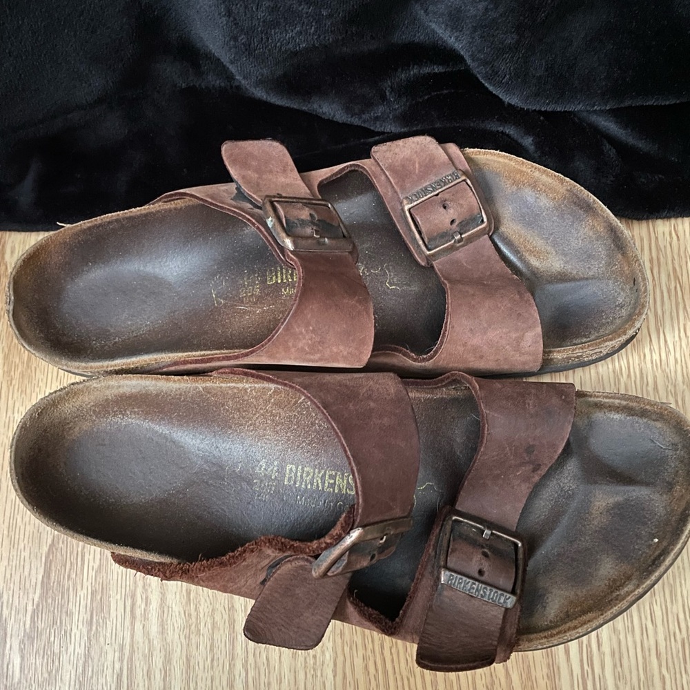 Worn Birkenstocks size 44 (euro)